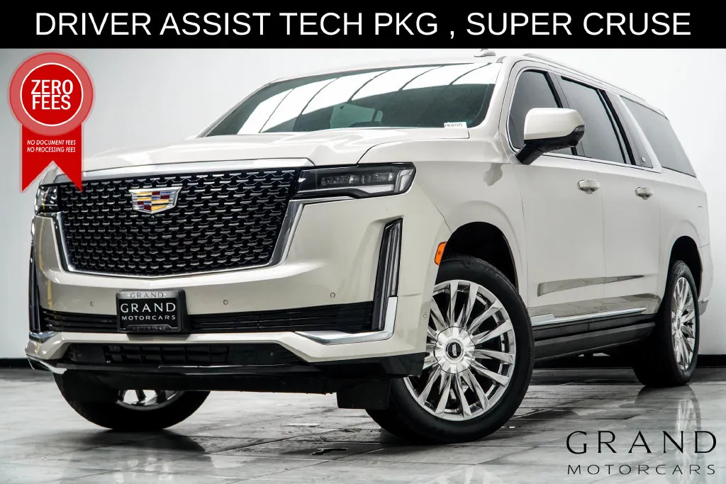 Beige 2023 Cadillac Escalade ESV Premium for sale in Kennesaw, GA