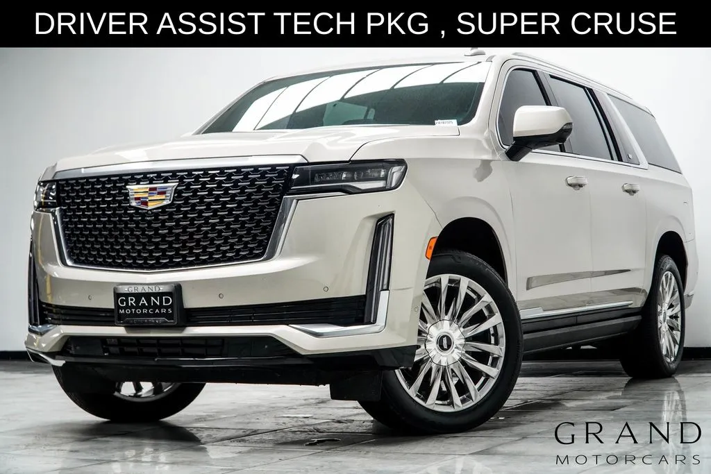 Beige 2023 Cadillac Escalade ESV Premium for sale in Kennesaw, GA
