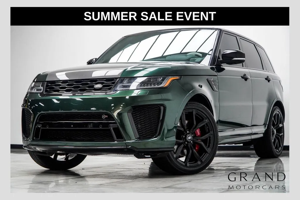 White 2020 Land Rover Range Rover Sport SVR for sale in Kennesaw, GA