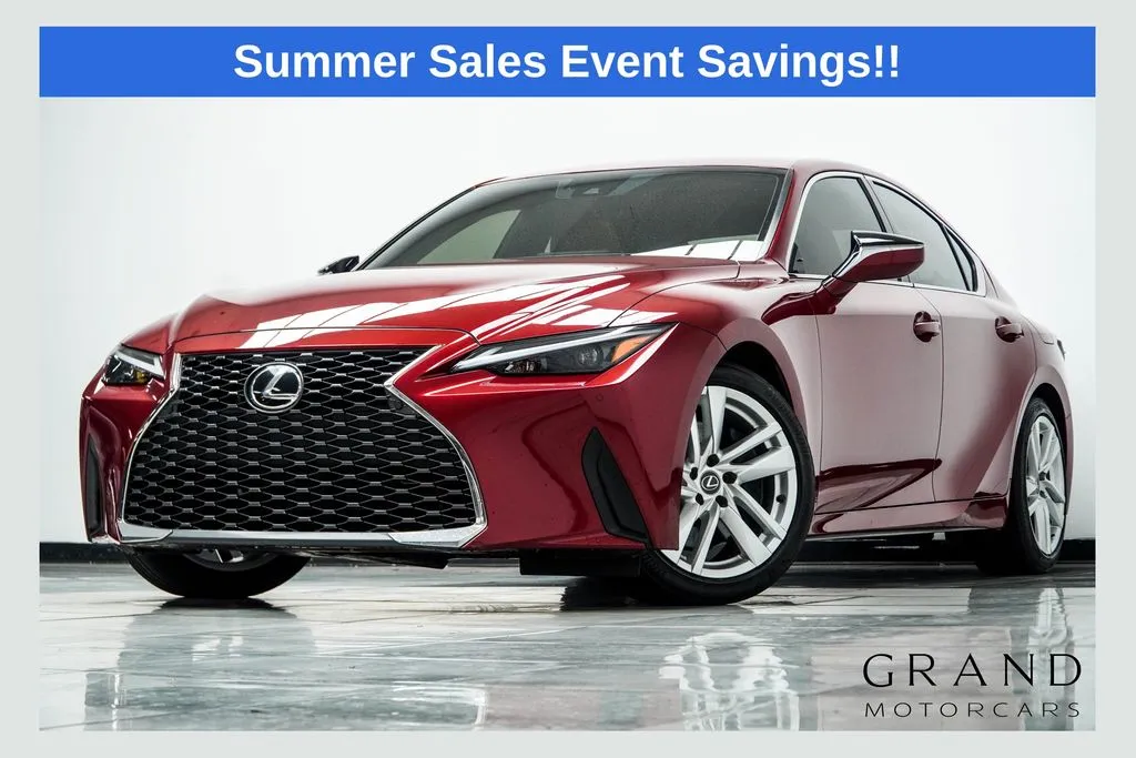Red 2023 Lexus IS 300 for sale in Kennesaw, GA