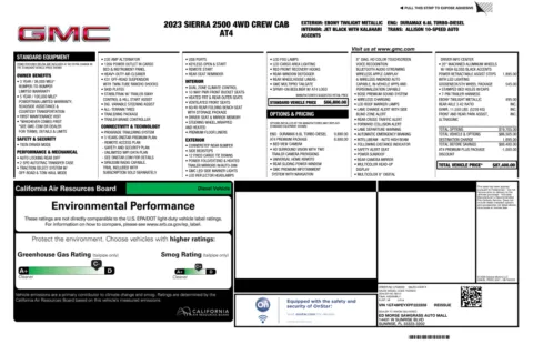 Another view of 2023 GMC Sierra 2500 HD AT4 for sale in Kennesaw, GA at Grand Motorcars Kennesaw