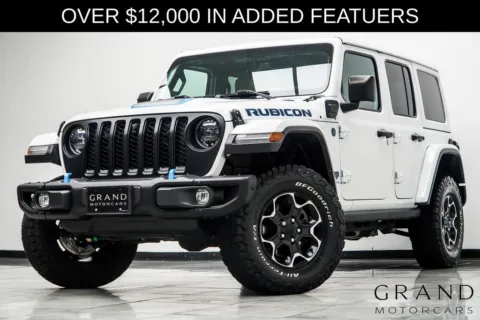 White 2023 Jeep Wrangler Rubicon 4xe for sale in Kennesaw, GA