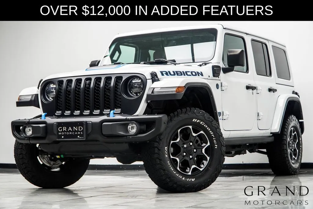 White 2023 Jeep Wrangler Rubicon 4xe for sale in Kennesaw, GA
