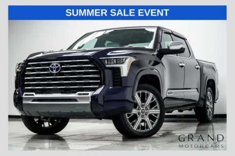 Blue 2023 Toyota Tundra Hybrid Capstone for sale in Kennesaw, GA