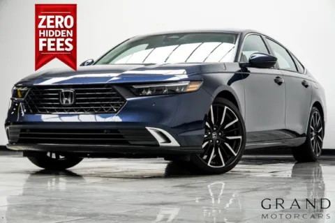 Blue 2023 Honda Accord Hybrid Touring for sale in Kennesaw, GA