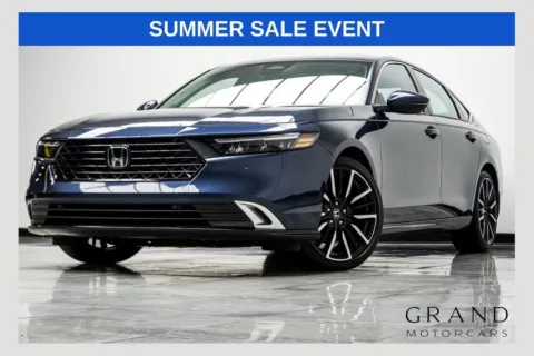 Blue 2023 Honda Accord Hybrid Touring for sale in Kennesaw, GA