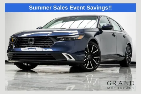 Blue 2023 Honda Accord Hybrid Touring for sale in Kennesaw, GA
