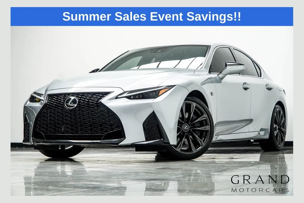 Silver 2024 Lexus IS 350 F SPORT Design for sale in Kennesaw, GA