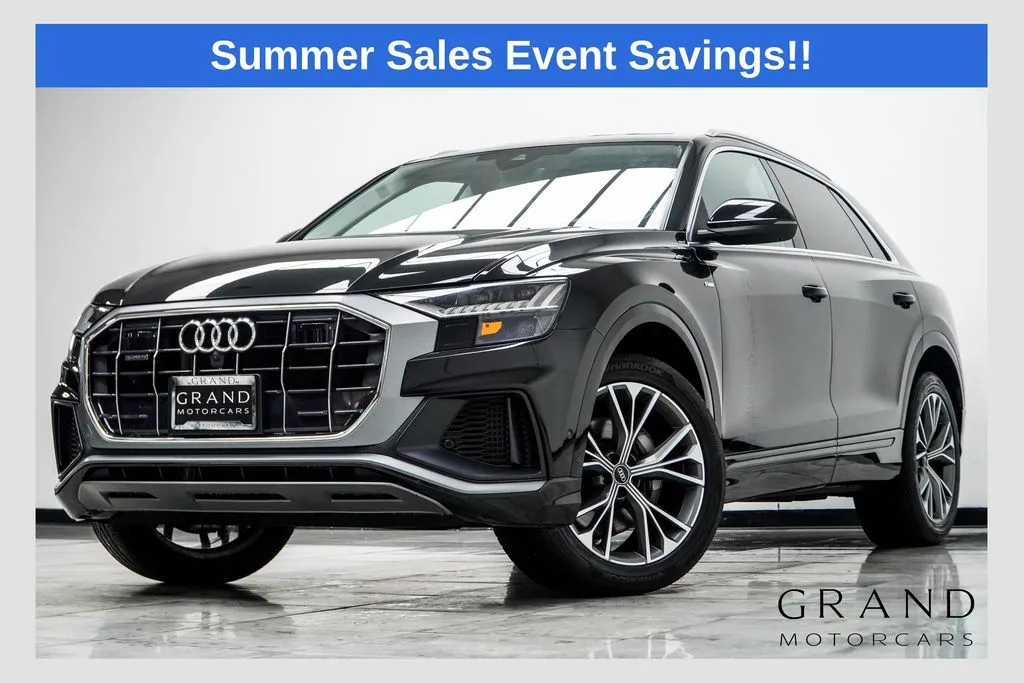 Black 2023 Audi Q8 55 Premium Plus for sale in Kennesaw, GA
