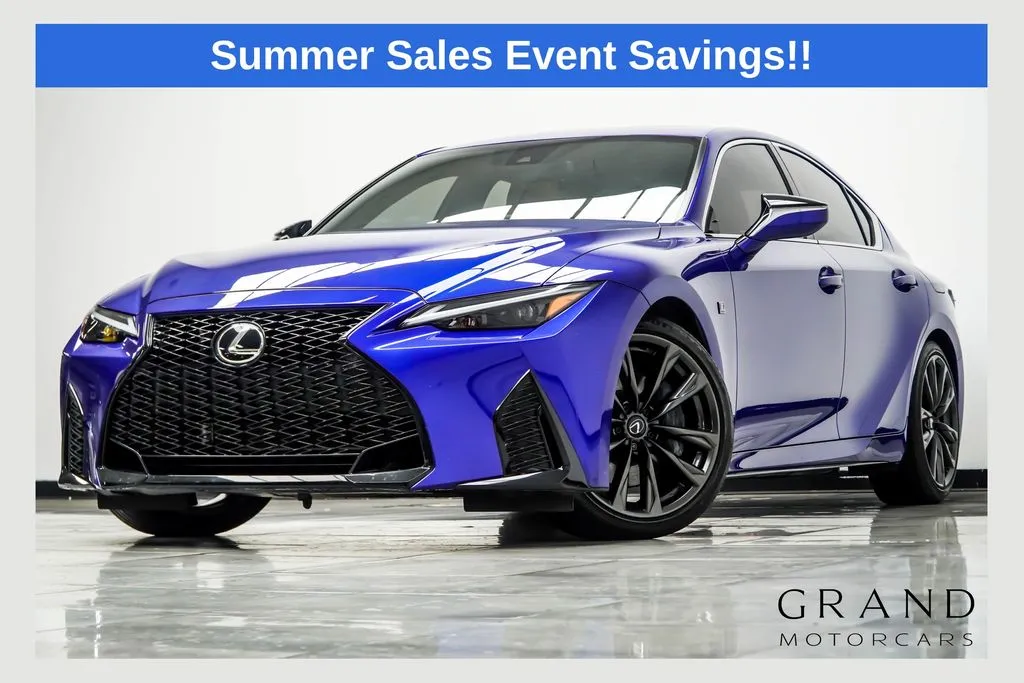 Blue 2025 Lexus IS 350 F SPORT Design for sale in Kennesaw, GA