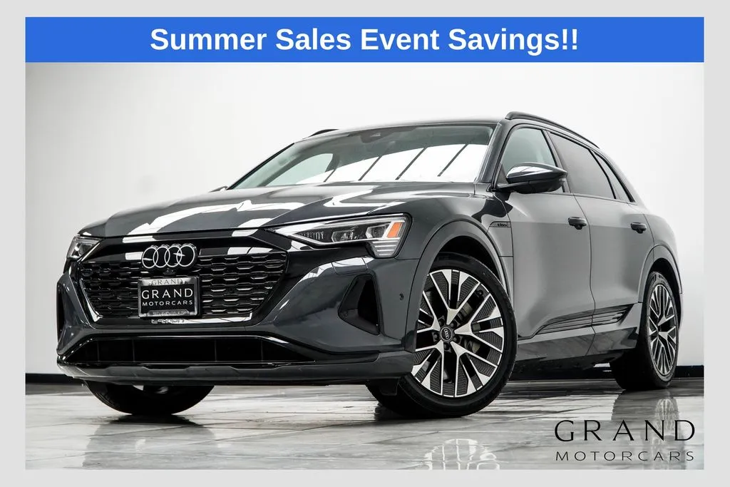 Gray 2024 Audi Q8 e-tron Premium Plus for sale in Kennesaw, GA
