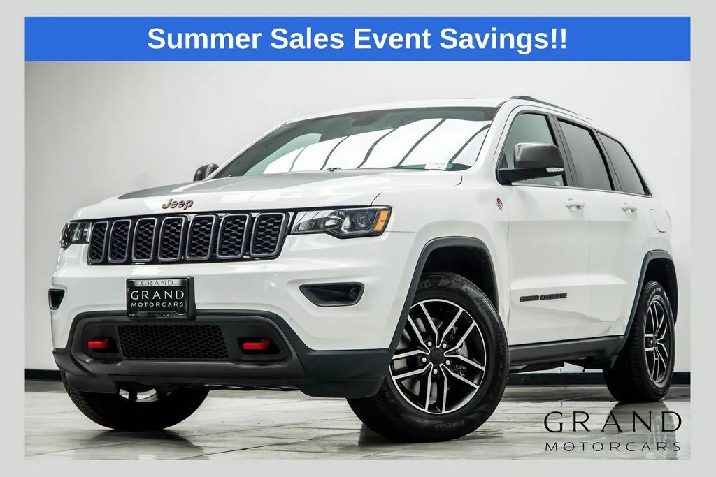 White 2021 Jeep Grand Cherokee Trailhawk for sale in Kennesaw, GA