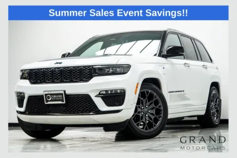 White 2023 Jeep Grand Cherokee Summit Reserve 4xe for sale in Kennesaw, GA