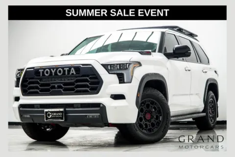 White 2023 Toyota Sequoia TRD Pro for sale in Kennesaw, GA