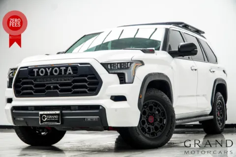 White 2023 Toyota Sequoia TRD Pro for sale in Kennesaw, GA