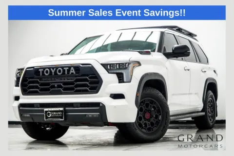 White 2023 Toyota Sequoia TRD Pro for sale in Kennesaw, GA
