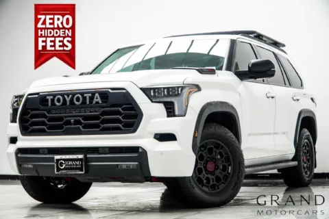 White 2023 Toyota Sequoia TRD Pro for sale in Kennesaw, GA