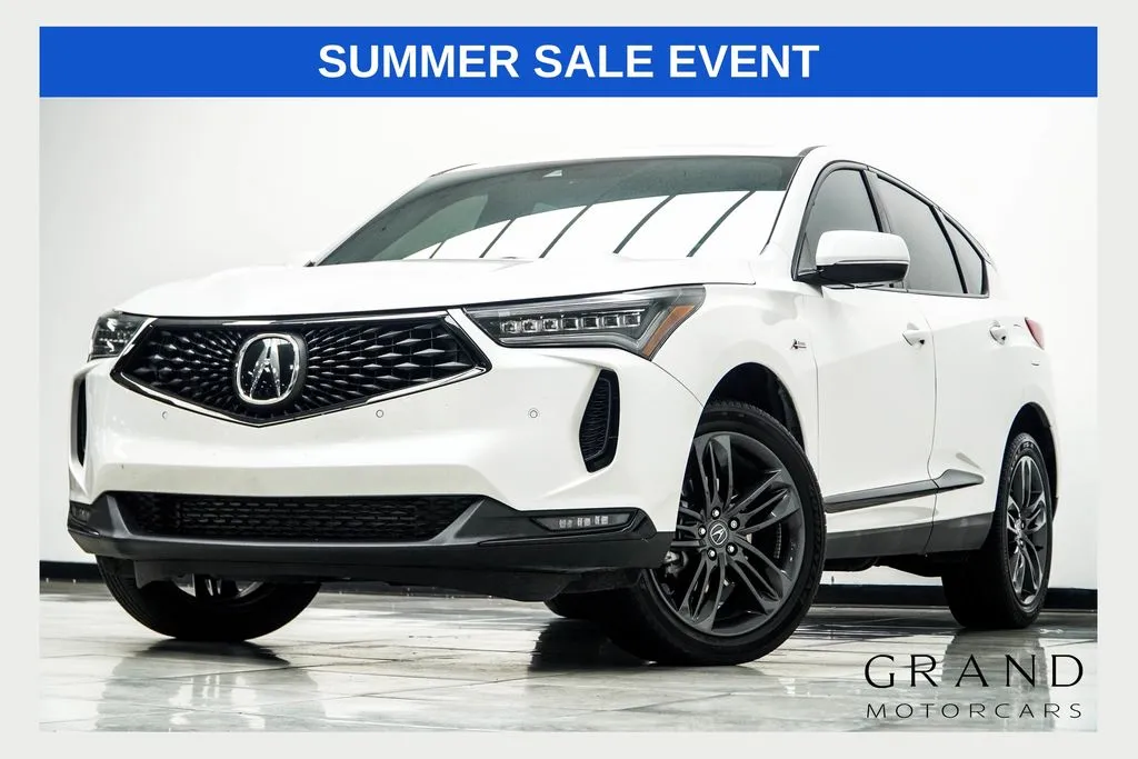 White 2023 Acura RDX A-Spec Package for sale in Kennesaw, GA