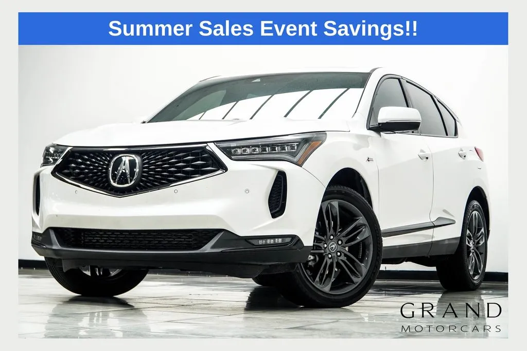 White 2023 Acura RDX A-Spec Package for sale in Kennesaw, GA