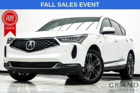 White 2023 Acura RDX A-Spec Package for sale in Kennesaw, GA