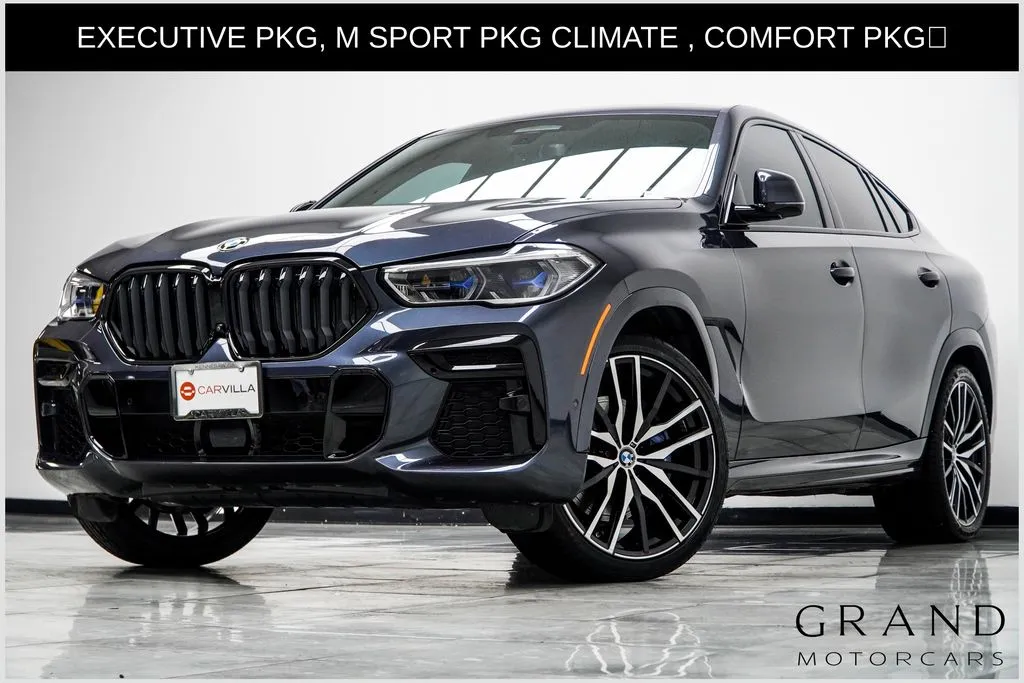 Gray 2022 BMW X6 xDrive40i for sale in Kennesaw, GA