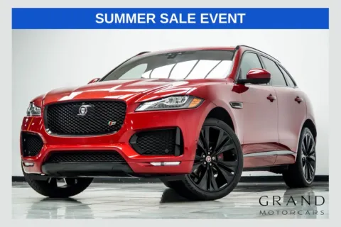Red 2017 Jaguar F-PACE S for sale in Kennesaw, GA