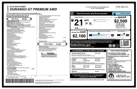 Another view of 2023 Dodge Durango GT Premium for sale in Kennesaw, GA at Grand Motorcars Kennesaw