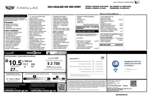 Another view of 2023 Cadillac Escalade ESV Sport for sale in Kennesaw, GA at Grand Motorcars Kennesaw