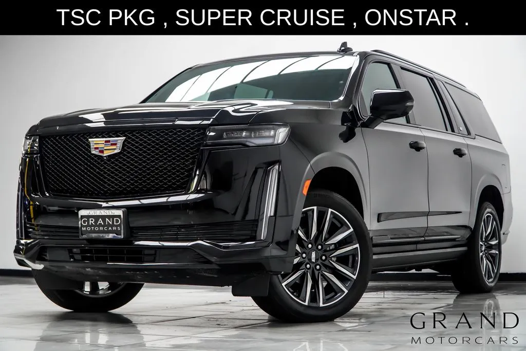 Black 2023 Cadillac Escalade ESV Sport for sale in Kennesaw, GA