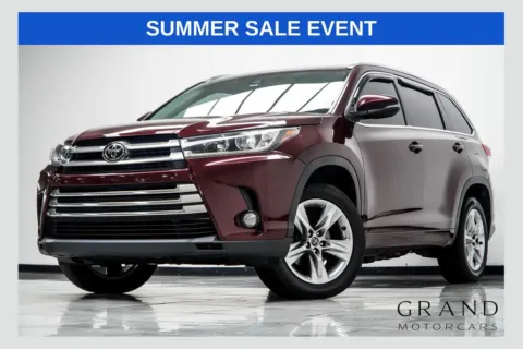 Red 2017 Toyota Highlander Limited for sale in Kennesaw, GA