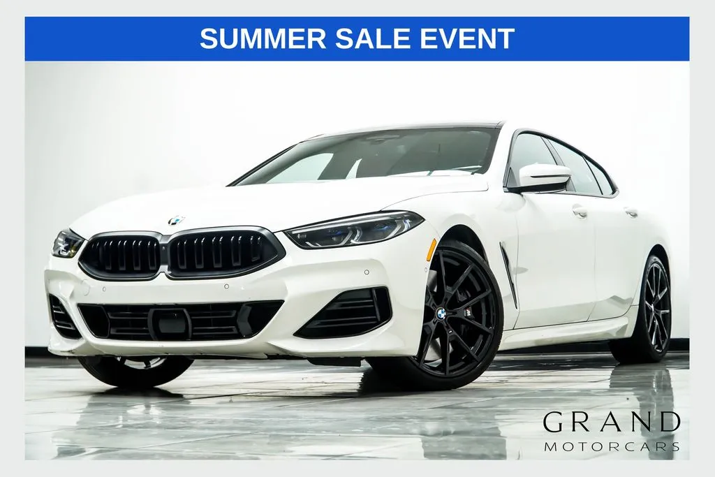 White 2023 BMW 8 Series 840i Gran Coupe for sale in Kennesaw, GA