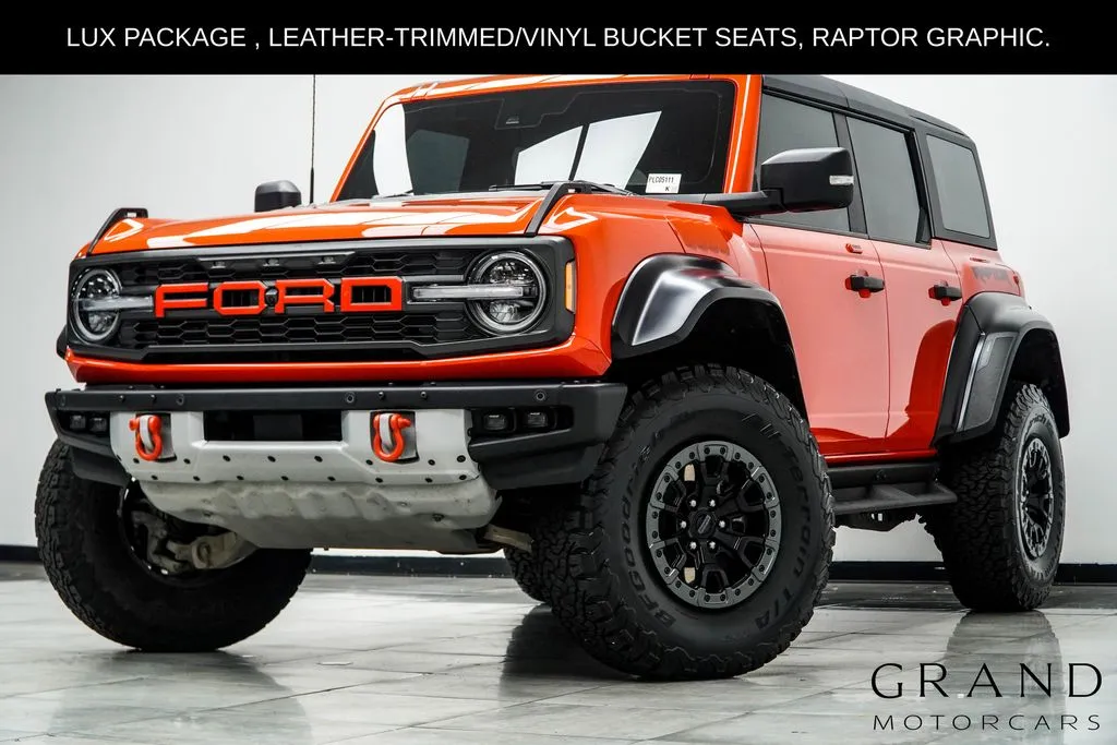 Orange 2023 Ford Bronco Raptor for sale in Kennesaw, GA