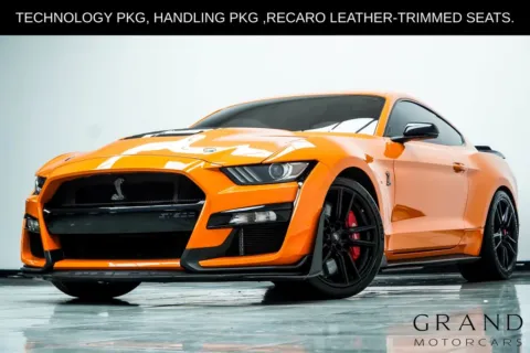 Orange 2021 Ford Mustang Shelby GT500 for sale in Kennesaw, GA
