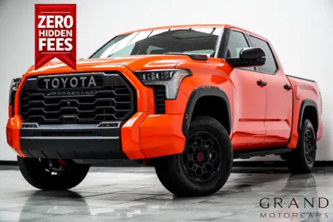 Orange 2023 Toyota Tundra Hybrid TRD Pro for sale in Kennesaw, GA