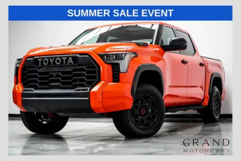 Orange 2023 Toyota Tundra Hybrid TRD Pro for sale in Kennesaw, GA