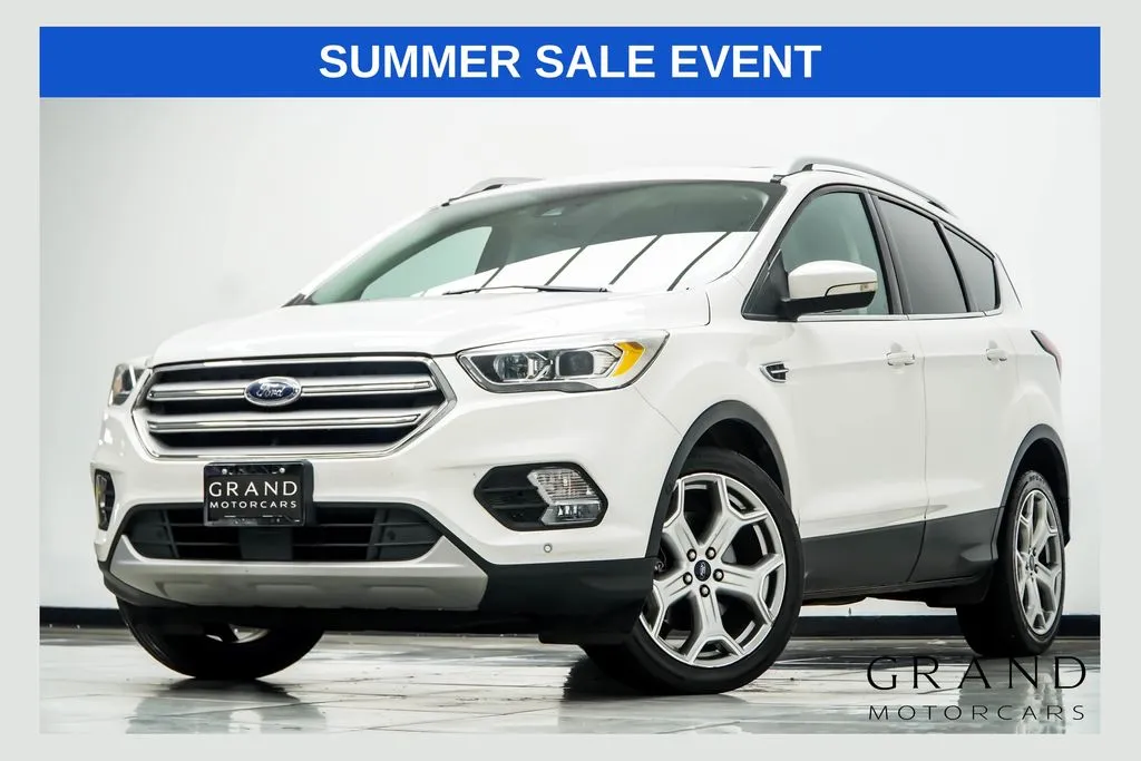 White 2019 Ford Escape Titanium for sale in Kennesaw, GA