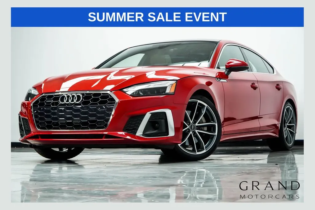 Red 2023 Audi A5 Sportback 45 S line Premium Plus for sale in Kennesaw, GA