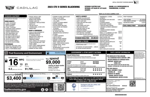 Another view of 2023 Cadillac CT5 V-Series for sale in Kennesaw, GA at Grand Motorcars Kennesaw