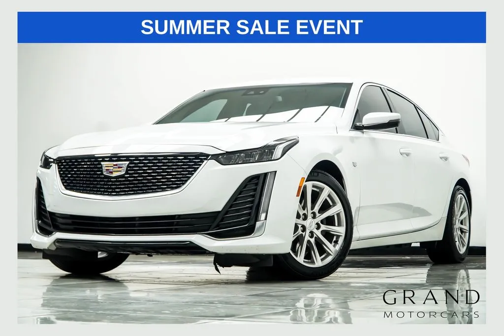 White 2023 Cadillac CT5 Luxury for sale in Kennesaw, GA