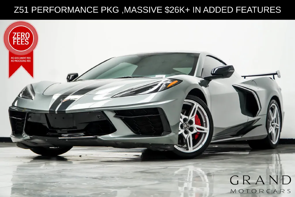 Gray 2022 Chevrolet Corvette Stingray for sale in Kennesaw, GA