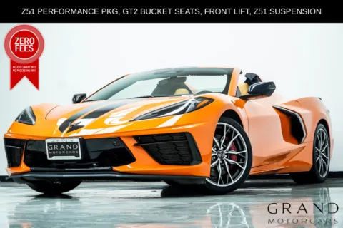 Orange 2024 Chevrolet Corvette Stingray for sale in Kennesaw, GA