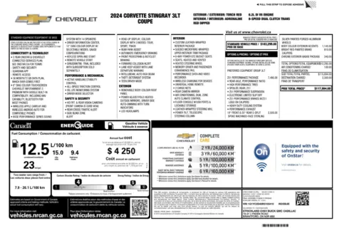 Another view of 2024 Chevrolet Corvette Stingray for sale in Kennesaw, GA at Grand Motorcars Kennesaw