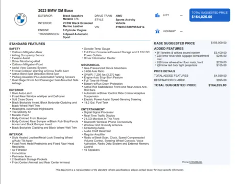 Another view of 2023 BMW XM for sale in Kennesaw, GA at Grand Motorcars Kennesaw