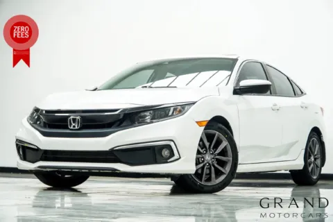 White 2021 Honda Civic EX for sale in Kennesaw, GA