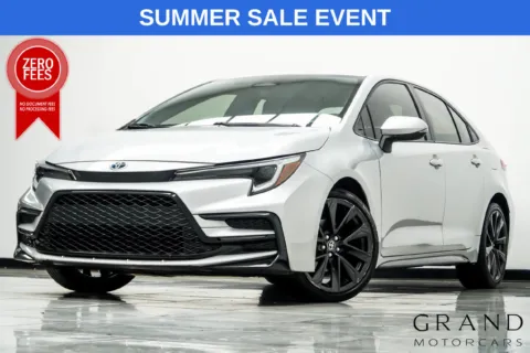 Silver 2024 Toyota Corolla Hybrid LE for sale in Kennesaw, GA