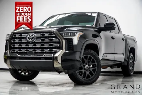 Black 2024 Toyota Tundra Platinum for sale in Kennesaw, GA