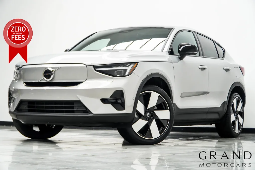 Silver 2023 Volvo C40 Recharge Pure Electric Ultimate for sale in Kennesaw, GA