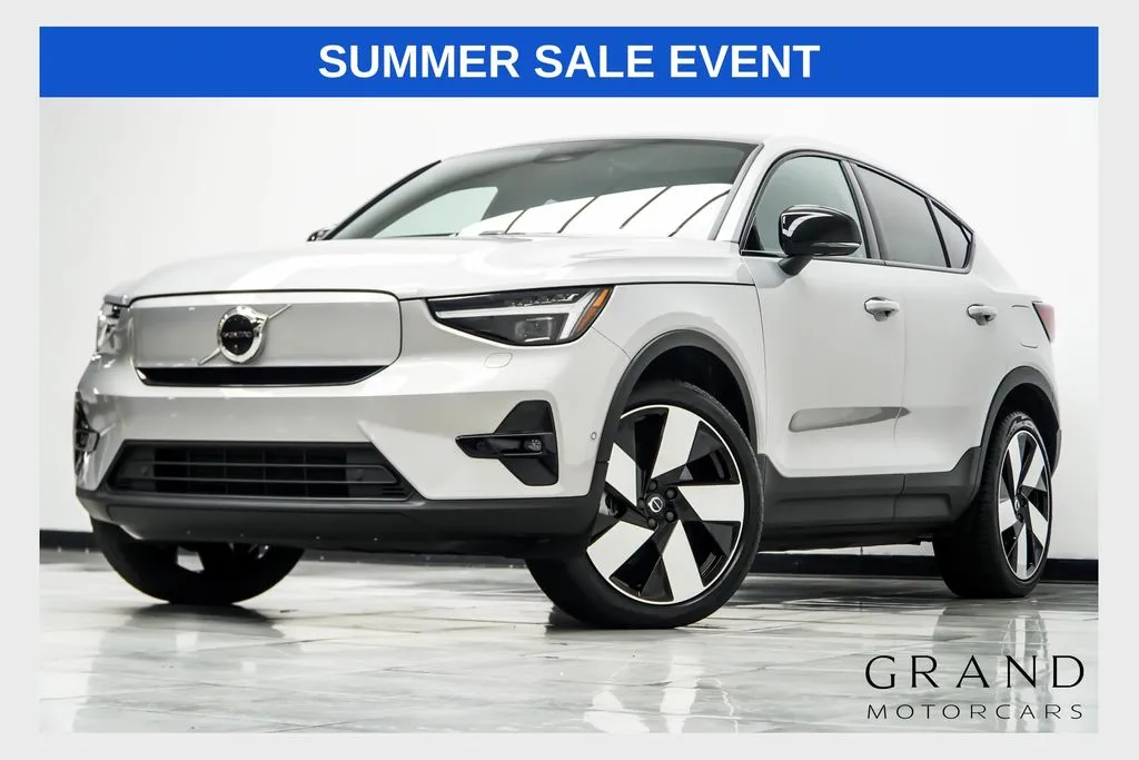 Silver 2023 Volvo C40 Recharge Pure Electric Ultimate for sale in Kennesaw, GA