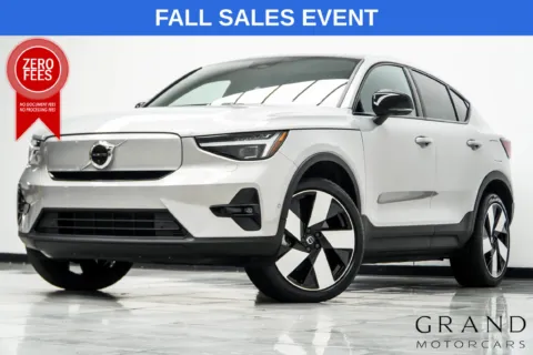 Silver 2023 Volvo C40 Recharge Pure Electric Ultimate for sale in Kennesaw, GA