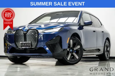Blue 2025 BMW iX xDrive50 for sale in Kennesaw, GA